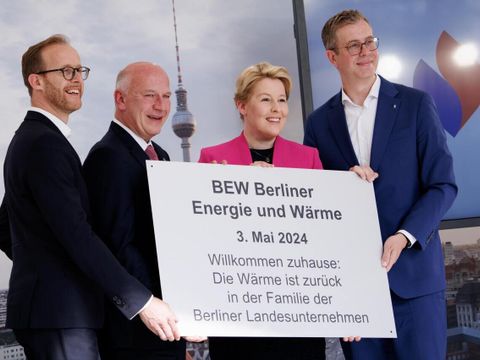 Land Berlin übernimmt Vattenfall-Fernwärme